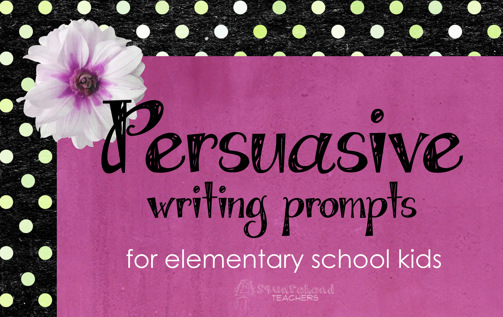 Essay writing prompts for middle school