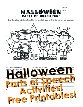 Halloween P.O.S coloring page STICKER