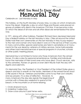 veterans day writing activities for kids