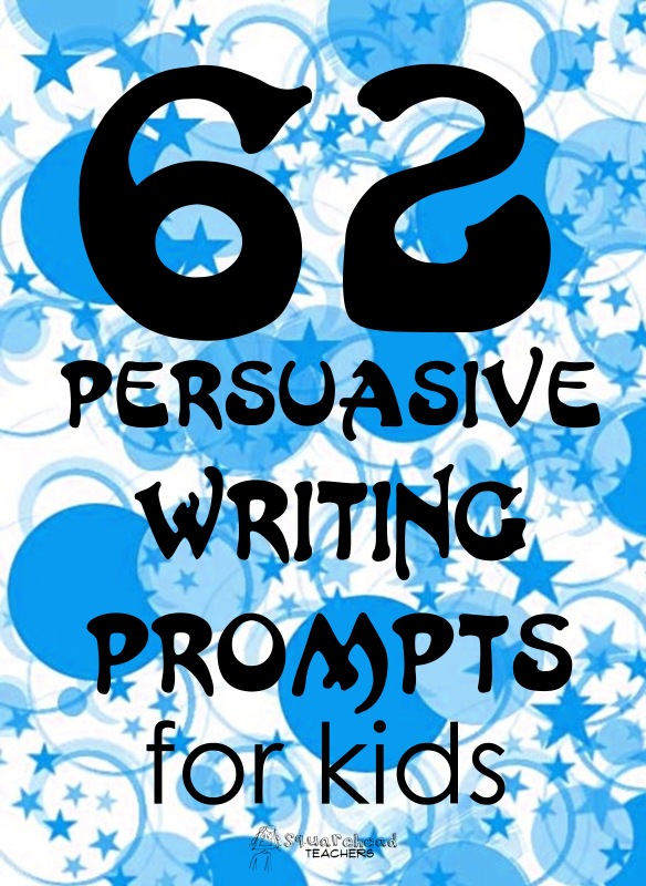 persuasive writing prompts kindergarten