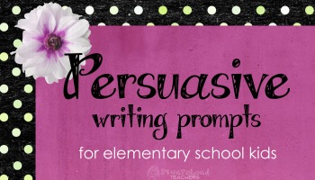 Creative writing prompts for elementary students