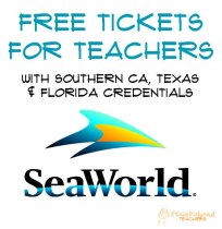 SeaWorld tickets sticker